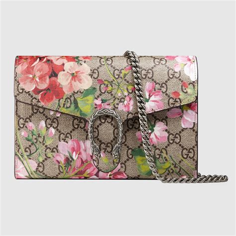 gucci dionysus blooms mini chain bag|gucci dionysus bags.